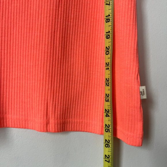 NWT Araminta James The Everyday Tank Apricot Waffle Knit Women Large Beach - Picture 7 of 10